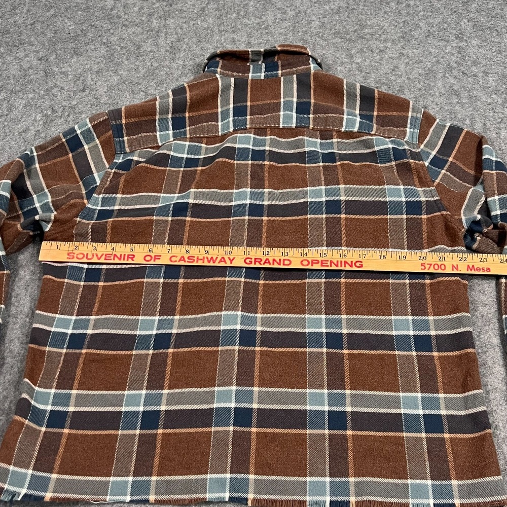 Pendleton Brown Plaid Burnside Doublebrushed Flan… - image 6